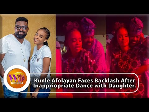 {Trending} Actor Kunle Afolayan’s ‘Inappropriate’ Dance Moves With Daughter At Public Event