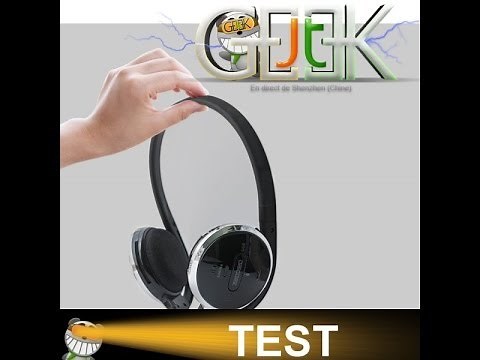 Casque Bluetooth MP3 radio FM