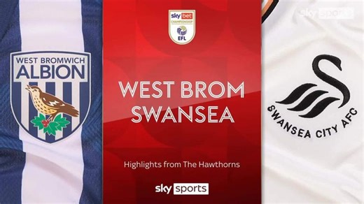 West Bromwich Albion 1-0 Swansea City: Jayson Molumby scores Baggies winner