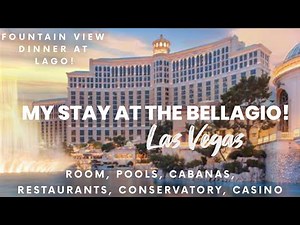 Bellagio Las Vegas 2023 Full Resort tour MY VEGAS Comp room Lago Pool Cabanas
