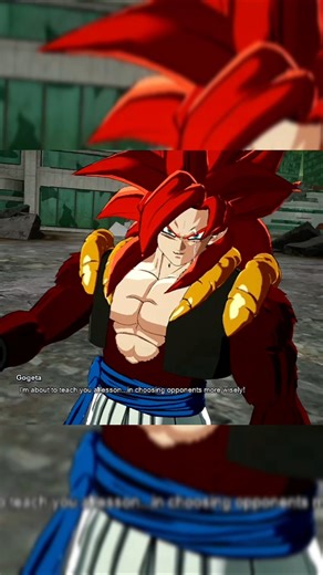 What If Gogeta 4 Fought Goku Black? 💥 #dragonballsparkingzero