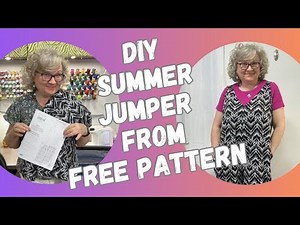 DIY Summer Jumper from Free Pattern