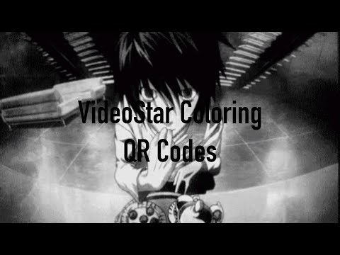 VideoStar Coloring QR Codes