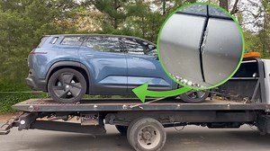 Fisker Ocean Totaled Because Body Shops Couldn't Find Parts To Fix Tiny Door Ding