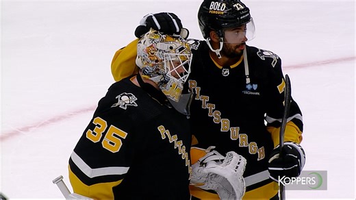 It's a party on Fifth Ave 🎉 The Penguins have won five of their last six games vs. San Jose. Post-game analysis: pens.pe/3Pj2Z68 | Pittsburgh Penguins