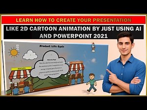 Easy PowerPoint Cartoon Animation Using AI Images