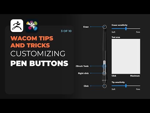 Wacom Tips and Tricks: Customizing Pen buttons