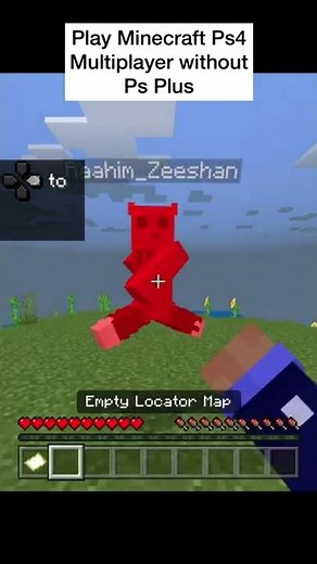 Play Ps4 Minecraft Multiplayer without Ps Plus! | *New Update* #shorts #minecraft #minecraftps4