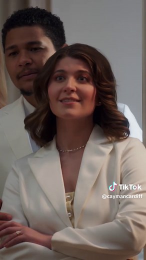 We got a little carried away in front of all the wedding guests 📸 Have you watched Playing Pretend yet?