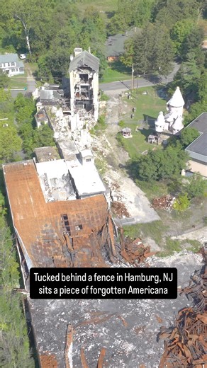 Kyle Tillyer | Tucked behind a fence in Hamburg, NJ sits the decaying remains of the Gingerbread Castle, a bizarre fairytale attraction from 1930 designed... | Instagram