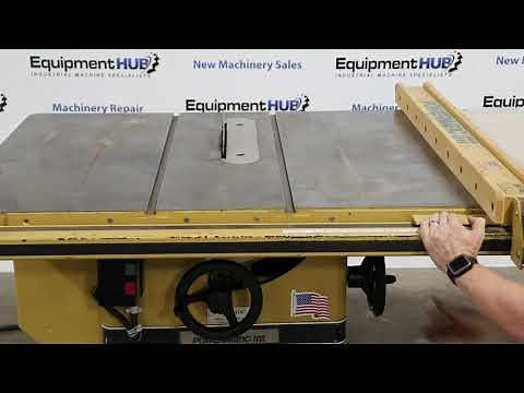 Powermatic 72A 12" / 14" Tilting Arbor Table Saw with Accu-Fence