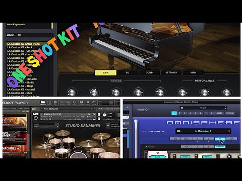 OMNISPHERE , KONTAKT AND KEYSCAPE ONE SHOT KIT FREE DOWNLOAD
