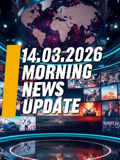 14.03.2026. Morning news update. Top world news, war, peace, politics. Ukraine, Russia, Germany, UK, EU, USA. Translation and adaptation – @newsmakerfast 📸 All footage has been edited 🗞 News prepared by: @newsmakerfast AI Voice. #news #World #War #USA #Germany