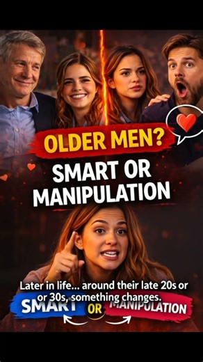 Why Do Some Women Date Older Men Then Want Their Age Mates Later? | femalepsychology | dating