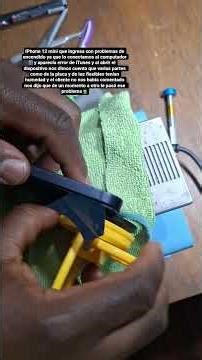 iphone 12 Mini con problemas de encendido💀 #serviciotécnico #shortsviral #fypシ゚viral #repair