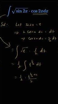 Integral-Most people often make mistakes While solving this#maths#education #education#tutorial