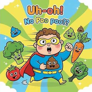 Poo Poo Superman (No Poo Poo!) 💩🦸‍♂️ | Funny Kids Song About Eating Vegetables | Mr Jaw Studio MV