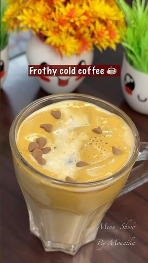 Thick, Creamy Cold Coffee Recipe 💛 Café-Style at Home