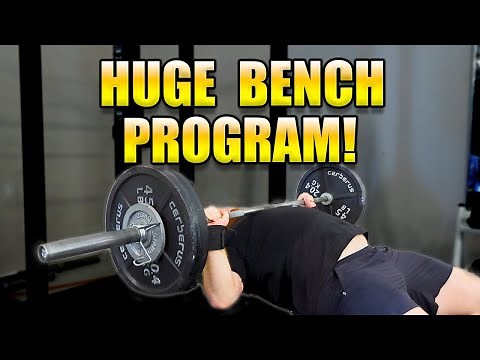Want to BENCH 405lb? Here's a FREE PROGRAM!