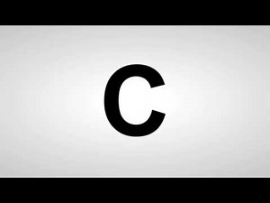 C - Deutsche Aussprache