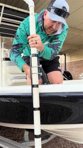 1.4K views | Dangle_Nation - Deploying and storing my DIY scope pole!! #lovescope #crappiefishing #crappie #fishing #fishtok link to the build video - The CHEAPEST livescope POLE on the market!!  https://youtube.com/shorts/0AQSsgBhQ94?feature=share | Outlaw Crappie Poles | Facebook