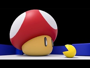 Pac Man eats a Giant Mushroom and then this happened