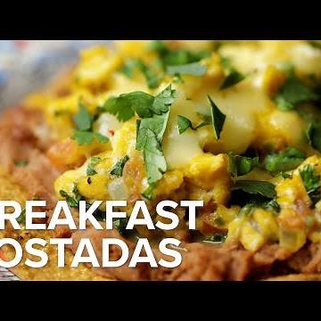 Breakfast Tostadas • Tasty Recipes