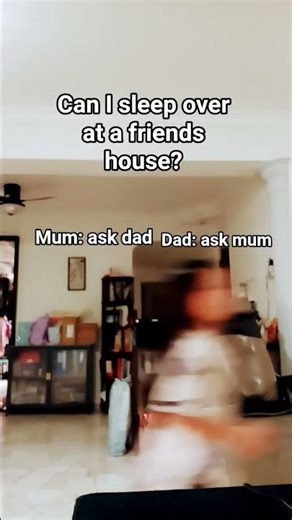 can i sleep over at a friends house?