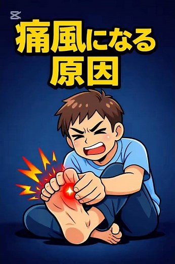 痛風になる原因 #医学 #雑学 #プチ知識 #医学生