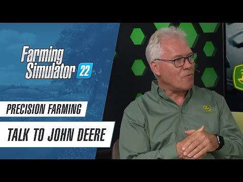 Precision Farming in Farming Simulator 22: Talking to John Deere