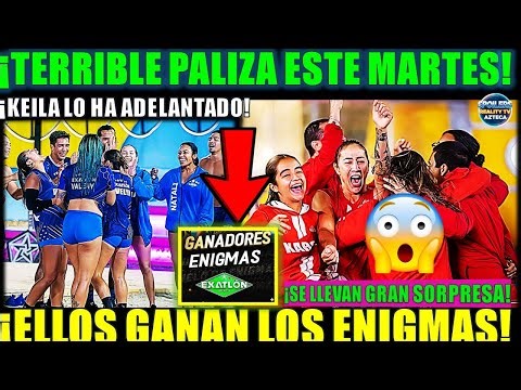 🔥TERRIBLE BEATING! 😱 THESE ARE THE WINNERS of the RIDDLES this Tuesday, February 10th on Exatlón ...