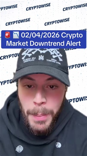 The crypto market is showing clear signs of increased selling pressure, with momentum shifting to the downside across multiple assets. Volatility is picking up and sentiment is turning more cautious, making risk management especially important in the current environment. Traders should stay alert and avoid chasing moves as the market continues to adjust. #crypto #cryptonews #bitcoin #xrp #eth