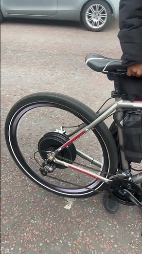 5000W E-Bike STREET TEST! 🚀 (Wait for the torque) #ebike #shorts #mtb #ebikeconversion #usa