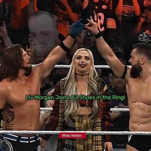 🔥 Rhea Ripley & Edge Challenge Liv Morgan & AJ Styles – WWE Face-Off! 😱#wwe #rhearipley #edit