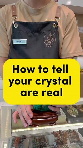 How to tell your crystal are real #crystalshop #musecrystal #crystalhealing #fypシ #fyp #trend #viralvideo #viral #CapCut