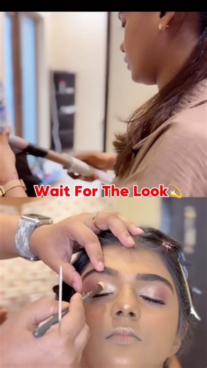 Church wedding look on my bride Jessy wanted everything soft, subtle and supernatural💖#bridalmakeup