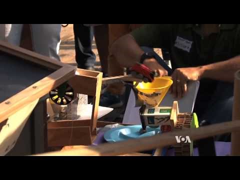 Students Compete in Machine-Building Contest