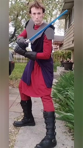Anakin Skywalker (Clone Wars) one day thrift and floor mat cosplay build
