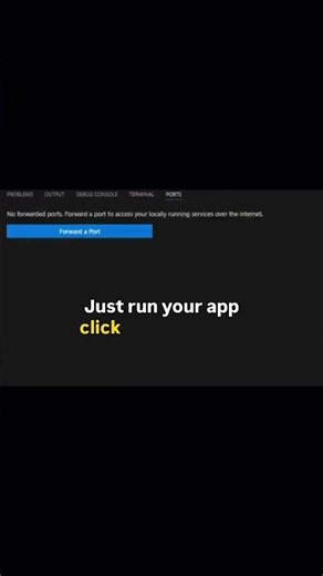 Vscode port forwarding