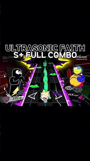 ULTRASONIC FAITH Hard S+ Full Combo [Rift of the NecroDancer] #grace #music #riftofthenecrodancer