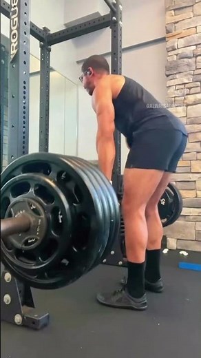 40lbs Away From My Goal #deadlift #rdl #strength