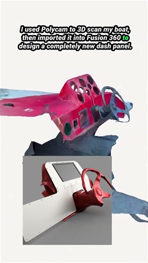 3D Boat Scanning for CNC Router