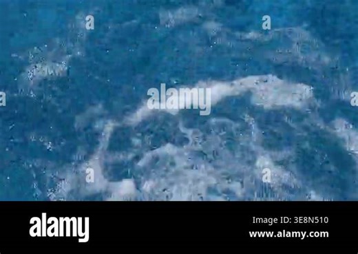 Energetic bubbling pool water in constant motion, creating a dynamic texture Stock Video Footage - Alamy