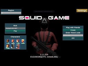 Squid Game Online Gameplay | CrazyGames