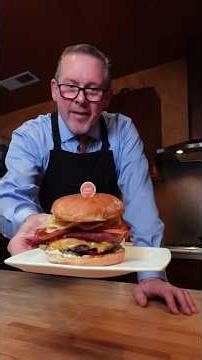 #BACONCRUNCHBUGER inspired #CHEESEBURGER for #nationalpotatochipday