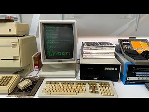 Sage IV Computer w/ C. Itoh Portrait Terminal booting p-System