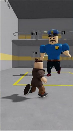 Roblox - PRISON BORRY BREAKOUT P5 Chase JUMPSCARE