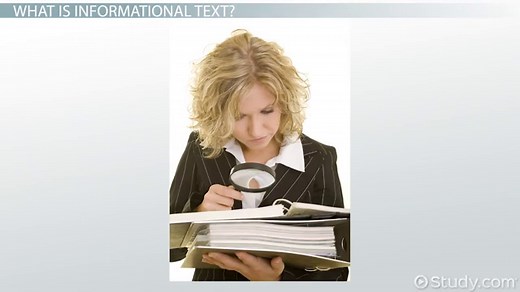 Informational Text | Definition, Elements & Examples