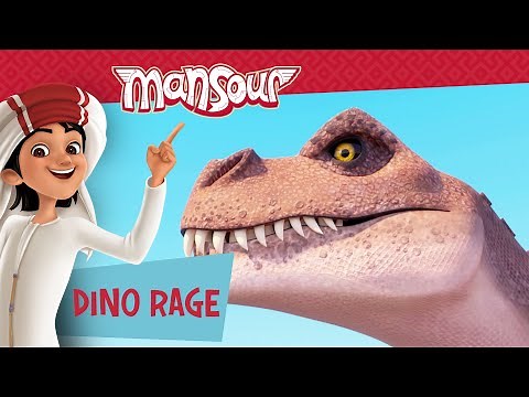 Dino Rage 🦕🦖 | Full Episode | The Adventures of Mansour ✨