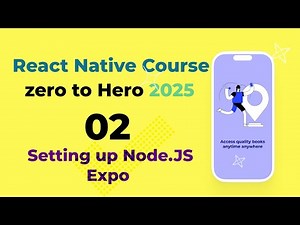 Setting up expo - Introduction to react native course 2025 lesson 2